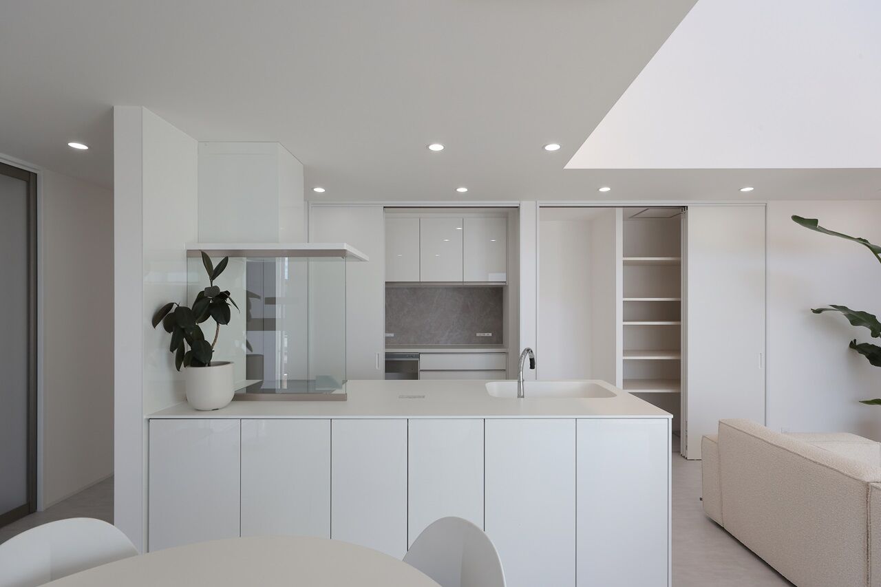 A ARCHiTECT シンプルさの中に開放感と心地よさが洗練されたモダンデザイン邸宅の建築実例画像5