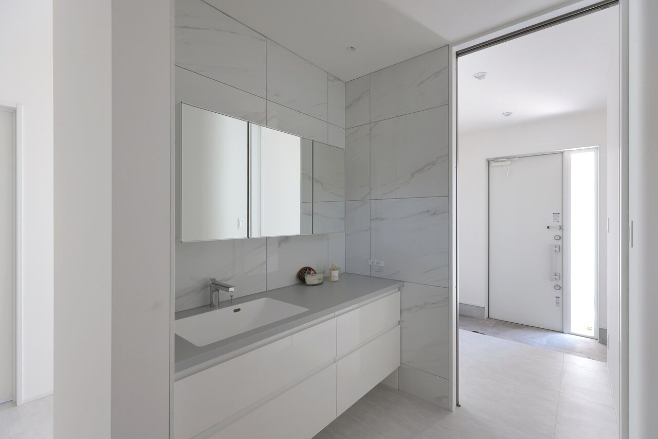 A ARCHiTECT シンプルさの中に開放感と心地よさが洗練されたモダンデザイン邸宅の建築実例画像8