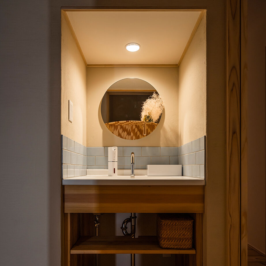 エコワークス 【ZEH住宅/47.7坪/平屋/間取り図あり】ストレスフリーな8の字動線。インナーガレージのある家の建築実例画像4