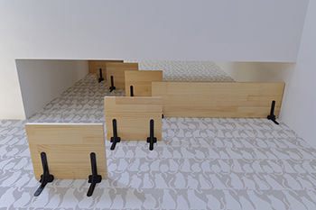 ブラザー不動産 【名古屋市｜ビルトインガレージ｜2階LDK】愛車を眺められる寝室と、愛猫ご満悦のにゃんこ動線の建築実例画像5