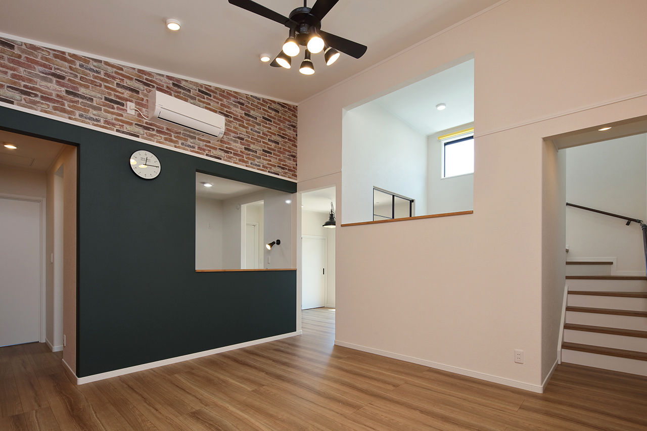 SEINO HOME（セイノーホーム） by 西濃建設 【岐阜/平屋/2000万円台/30坪台/間取り】リビングを中心に置き、スキップフロアで遊び心のある4LDKの平屋の建築実例画像4