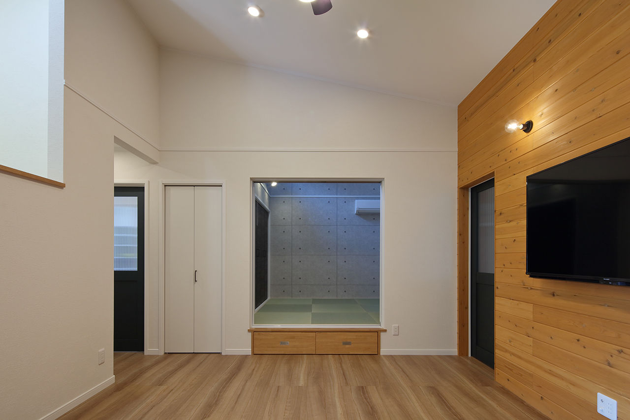 SEINO HOME（セイノーホーム） by 西濃建設 【岐阜/平屋/2000万円台/30坪台/間取り】リビングを中心に置き、スキップフロアで遊び心のある4LDKの平屋の建築実例画像7