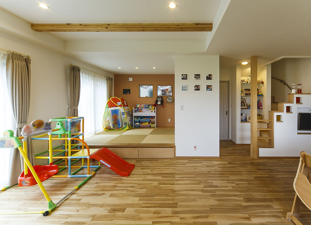 昭栄建設の注文住宅 【2000～2500万円/35坪】子育て間取りを実現した住まい。家族のつながりを深める工夫が随所にの建築実例画像5