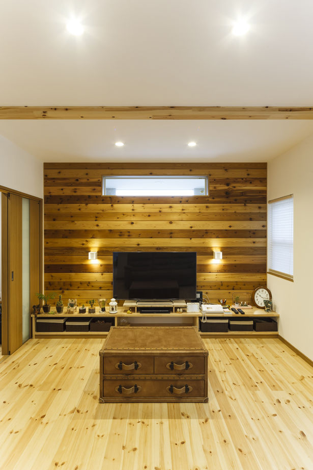 昭栄建設の注文住宅 【上尾市/1000万円台/20坪台】壁の無垢が美しい温かみある空間に季節問わず素足で寛げる自然素材の家の建築実例画像5