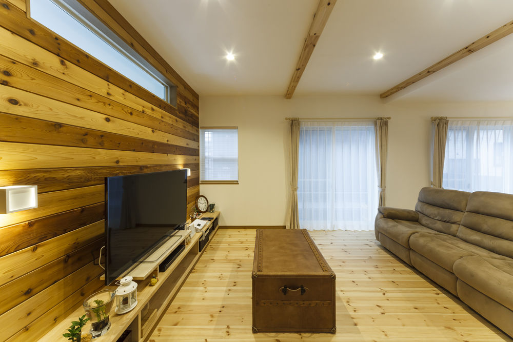 昭栄建設の注文住宅 【上尾市/1000万円台/20坪台】壁の無垢が美しい温かみある空間に季節問わず素足で寛げる自然素材の家の建築実例画像6