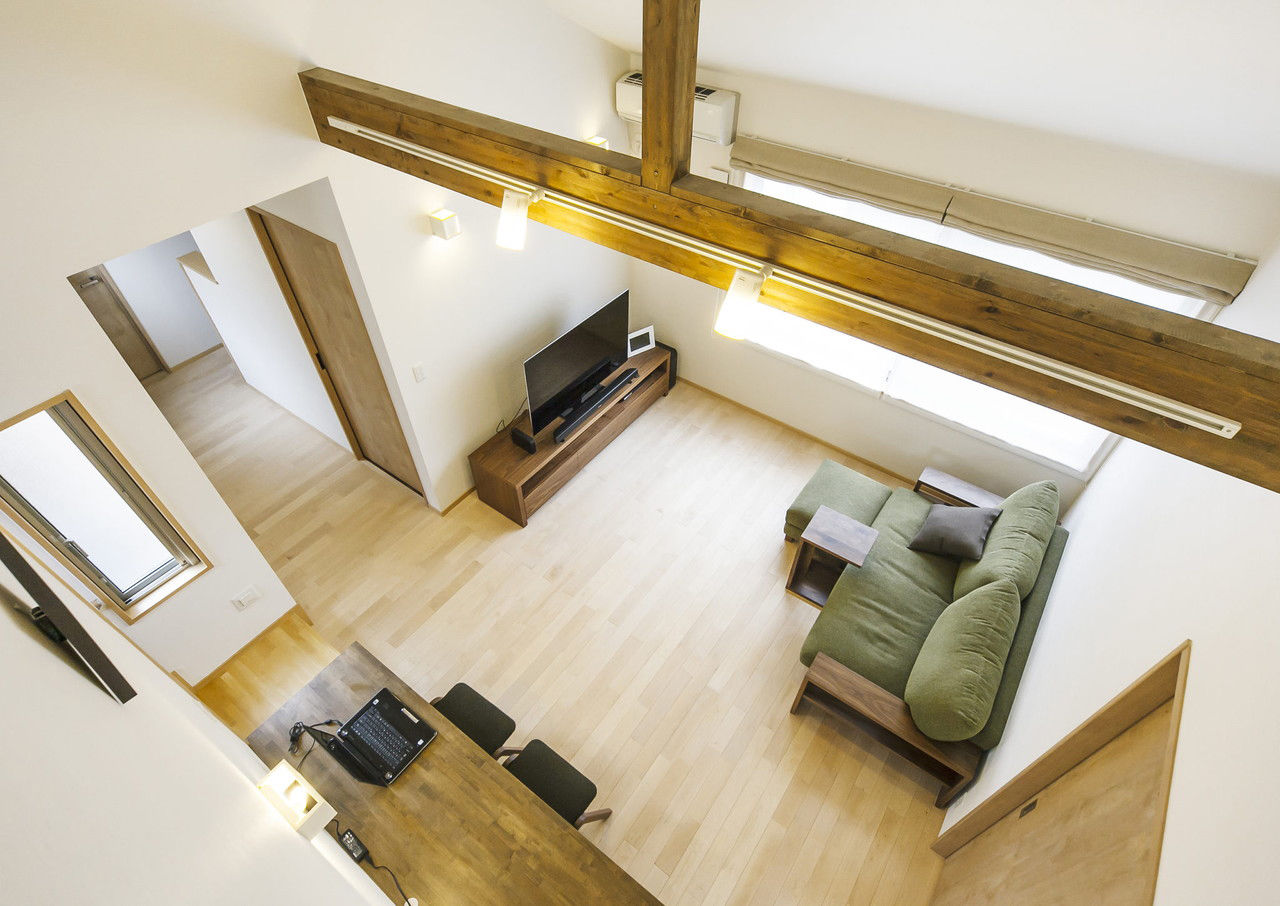 昭栄建設の注文住宅 【志木市/セカンドリビング/書斎】将来を考えた素材や工夫に敷地条件をクリアして建てる同居型二世帯住宅の建築実例画像5