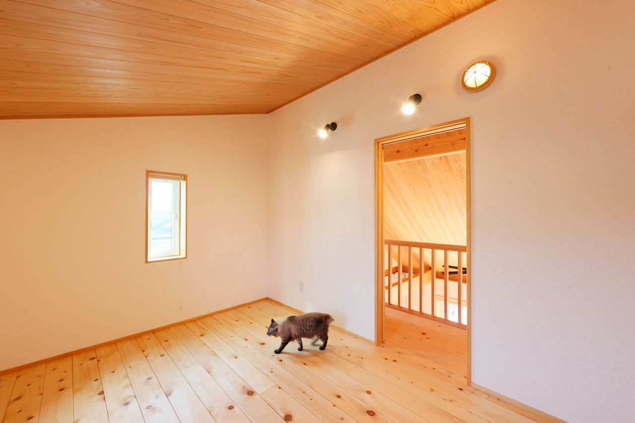 参建 【高性能×平屋風｜間取り有】真冬でも家の中はポカポカ。自然の中の心地よさを叶えた天然木の高性能住宅の建築実例画像7