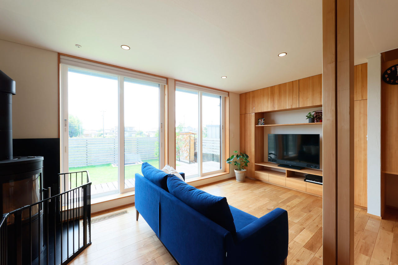 参建 【高性能×自然素材×コンパクト｜間取り有】26坪がちょうどいい。「6畳用エアコン１台で十分快適です」の建築実例画像3