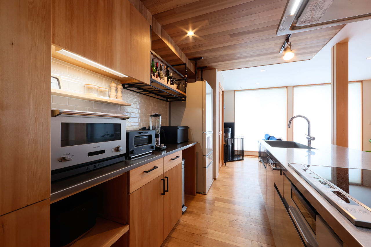 参建 【高性能×自然素材×コンパクト｜間取り有】26坪がちょうどいい。「6畳用エアコン１台で十分快適です」の建築実例画像4