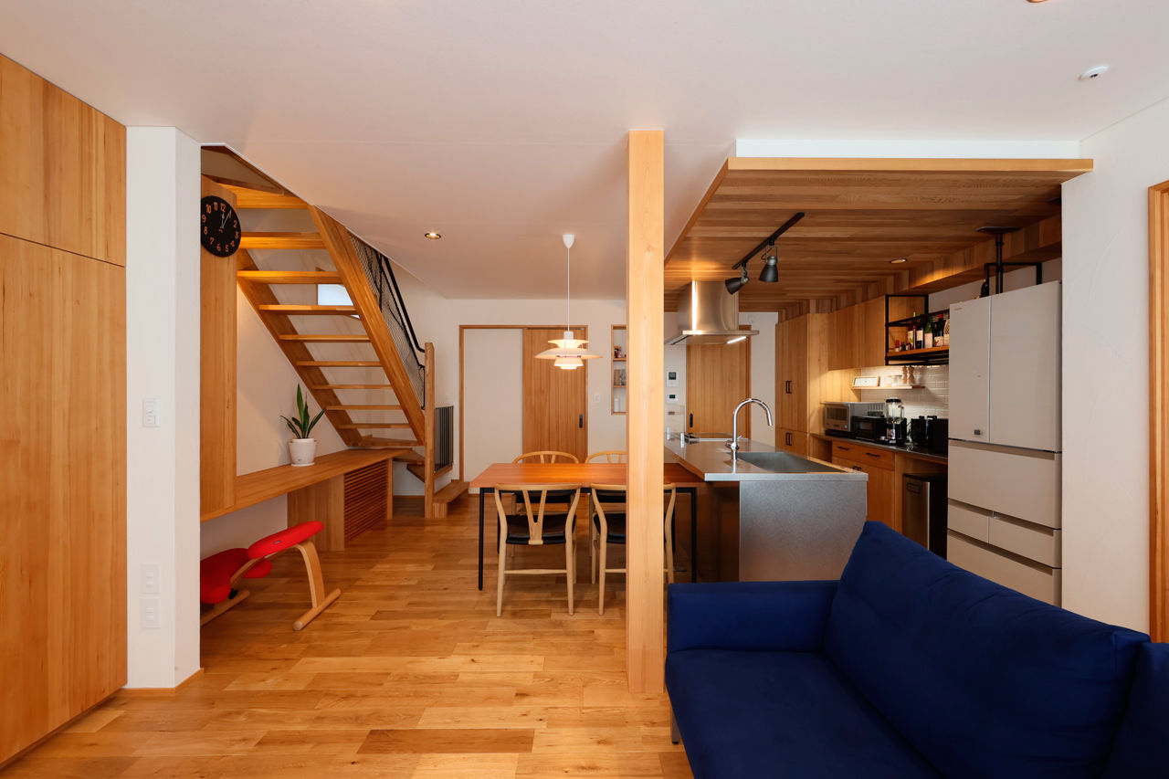 参建 【高性能×自然素材×コンパクト｜間取り有】26坪がちょうどいい。「6畳用エアコン１台で十分快適です」の建築実例画像6