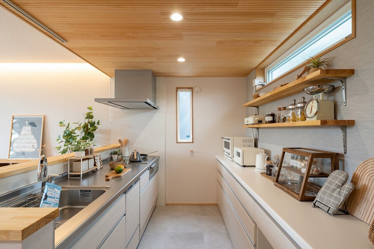 参建 【春日井市/30坪/ZEH】回遊動線で楽ちん！ナチュラルスタイルの家の建築実例画像4