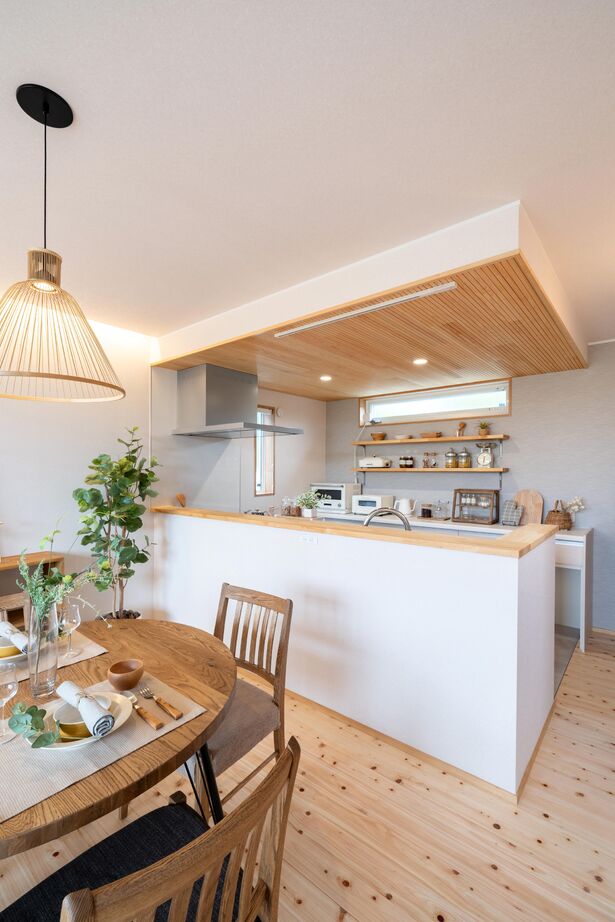 参建 【春日井市/30坪/ZEH】回遊動線で楽ちん！ナチュラルスタイルの家の建築実例画像5