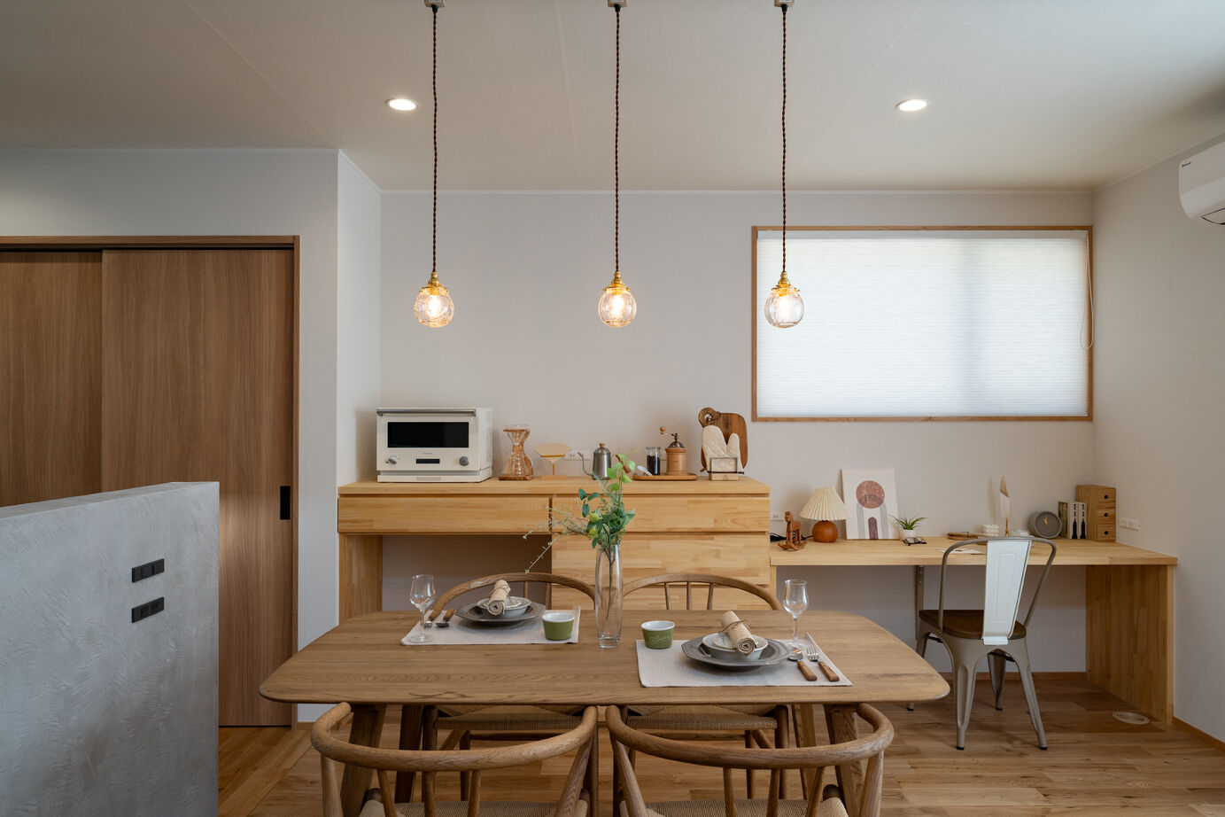 参建 【日進市/30坪以下/ZEH】１階完結型の回遊動線の家事楽ハウスの建築実例画像3