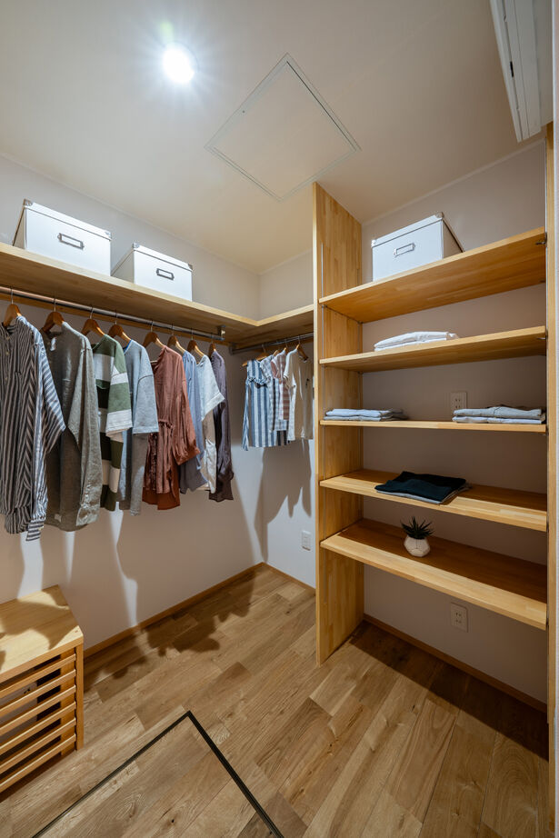 参建 【日進市/30坪以下/ZEH】１階完結型の回遊動線の家事楽ハウスの建築実例画像6