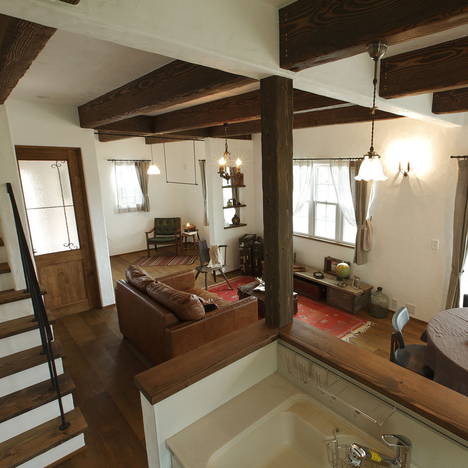 ラフェルム　札幌 「フランスの片田舎に暮らす」がコンセプトのアンティークな新築住宅の建築実例画像4