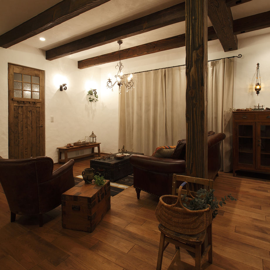 ラフェルム　札幌 無垢材などの自然素材に囲まれて生活することで、心が落ち着き、子どもも伸び伸びと成長の建築実例画像3