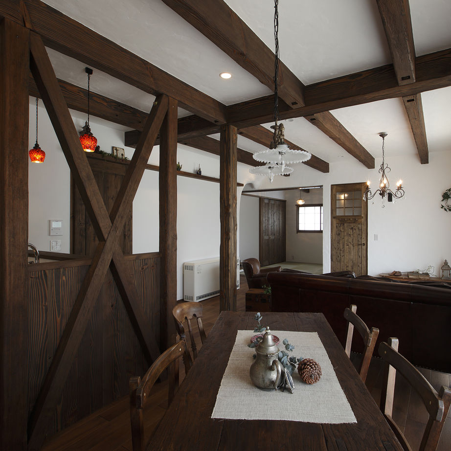 ラフェルム　札幌 無垢材などの自然素材に囲まれて生活することで、心が落ち着き、子どもも伸び伸びと成長の建築実例画像4