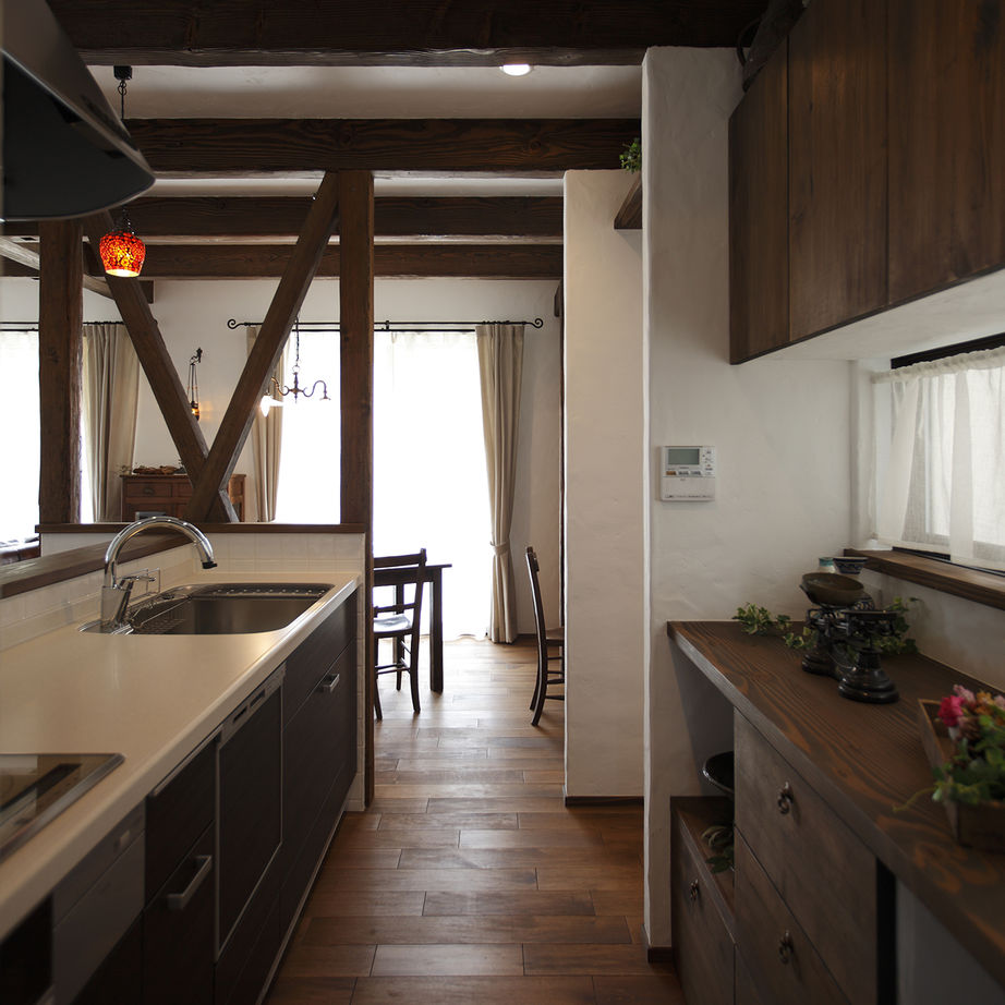 ラフェルム　札幌 無垢材などの自然素材に囲まれて生活することで、心が落ち着き、子どもも伸び伸びと成長の建築実例画像5