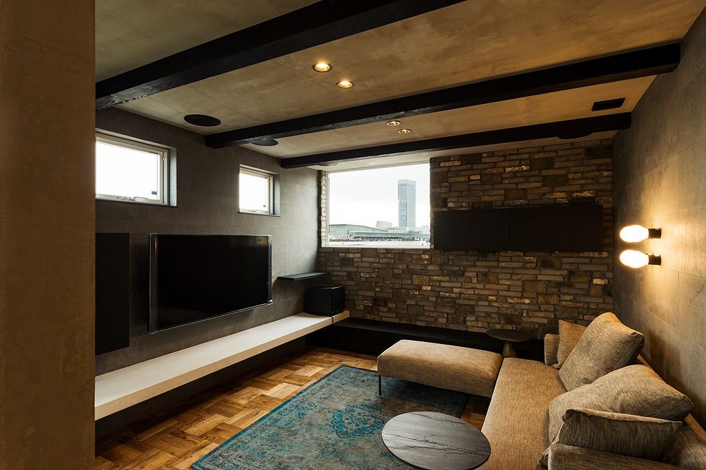 ダイケンアーキテクツ 開放感溢れる室内空間。内と外との繋がり。プライバシーを考慮しながらも風景を暮らしに取り込む住まいの建築実例画像4