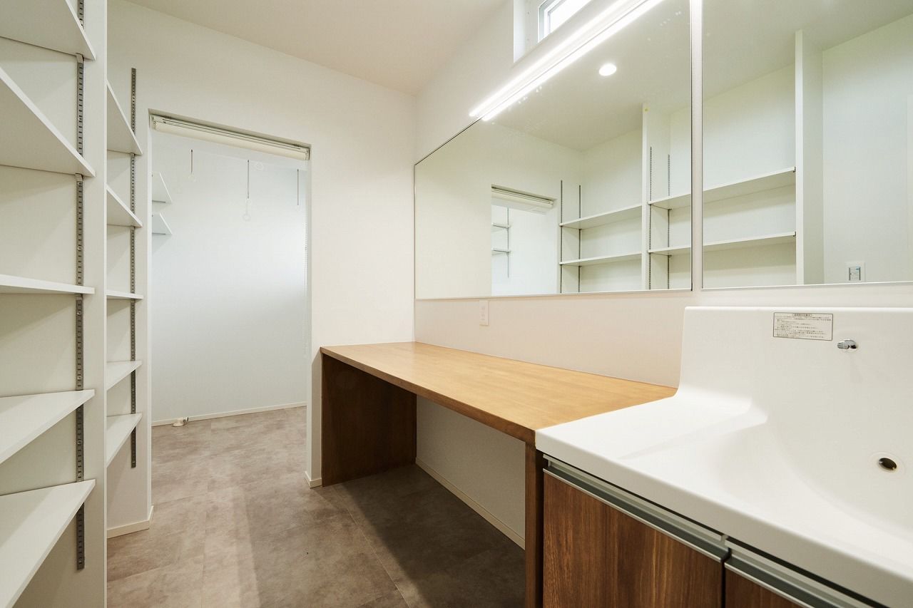 ダイケンアーキテクツ 遊び心と実用性を兼ね備えたスキップフロアの家の建築実例画像6