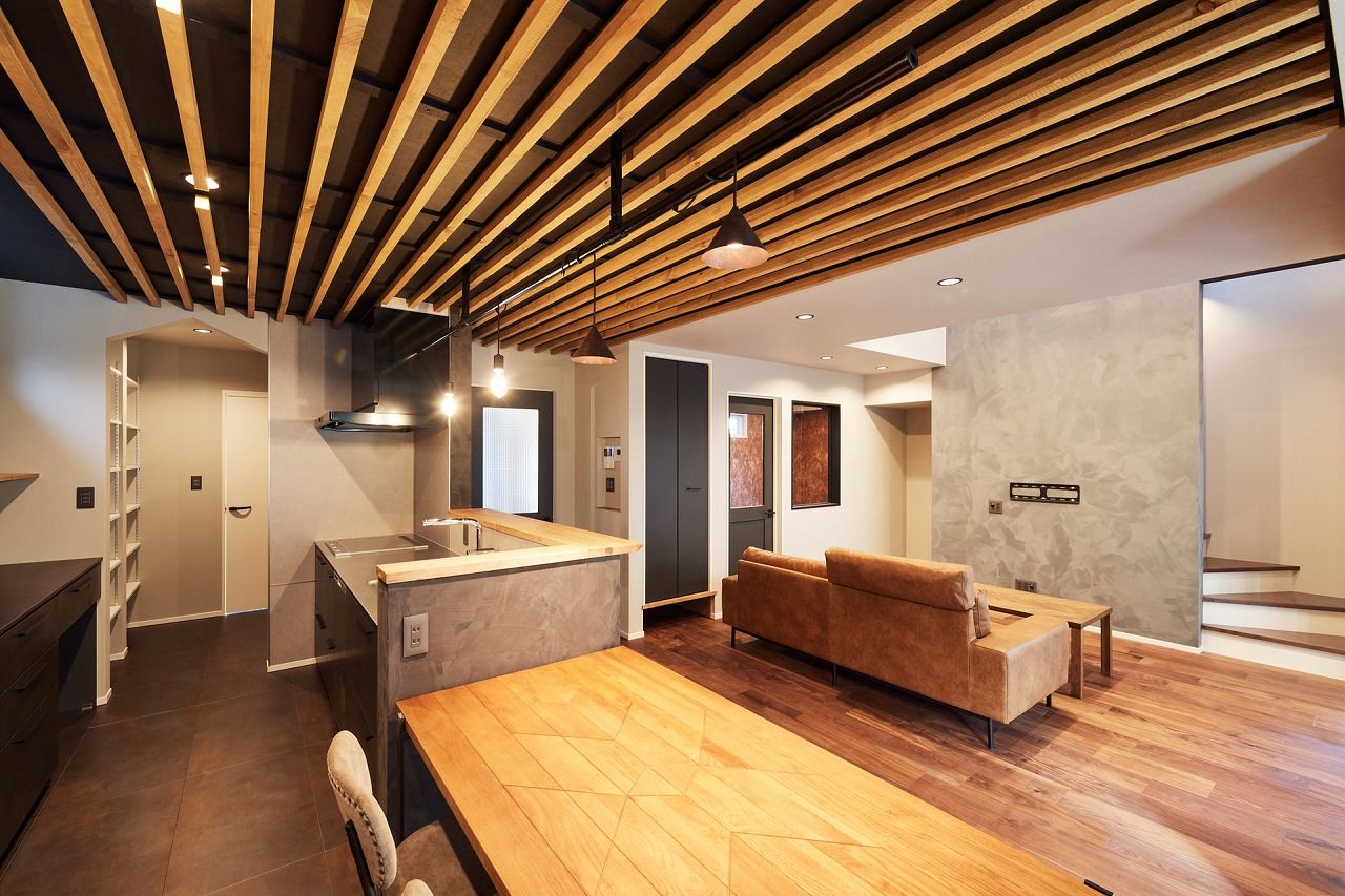 ダイケンアーキテクツ ブルックリンスタイルの家の建築実例画像3