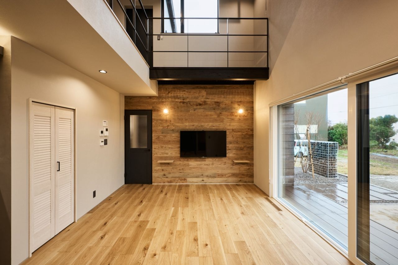 ダイケンアーキテクツ 異素材を組み合わせたコーディネートが美しい住まいの建築実例画像2