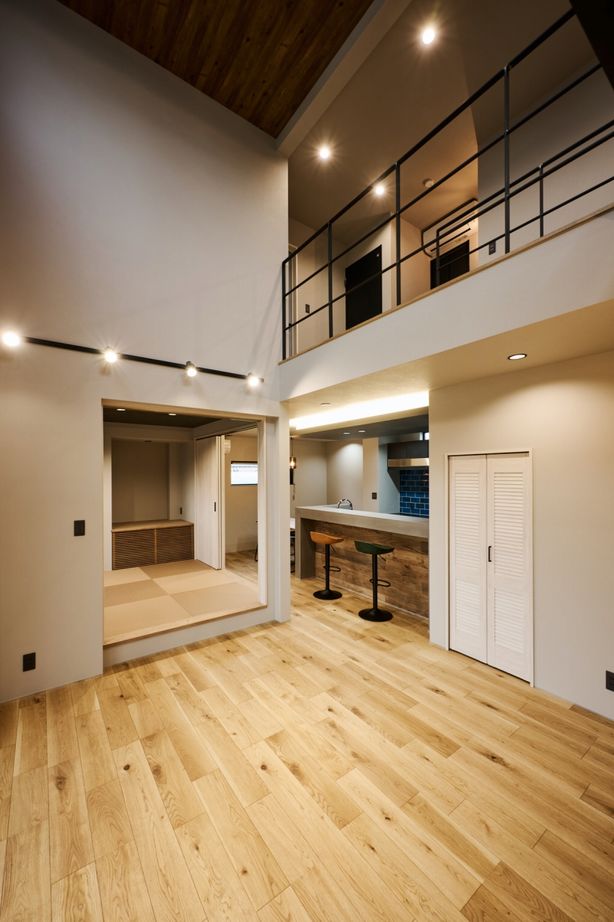 ダイケンアーキテクツ 異素材を組み合わせたコーディネートが美しい住まいの建築実例画像3