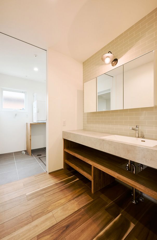 ダイケンアーキテクツ 視線を気にしない2階リビングの住まいの建築実例画像3