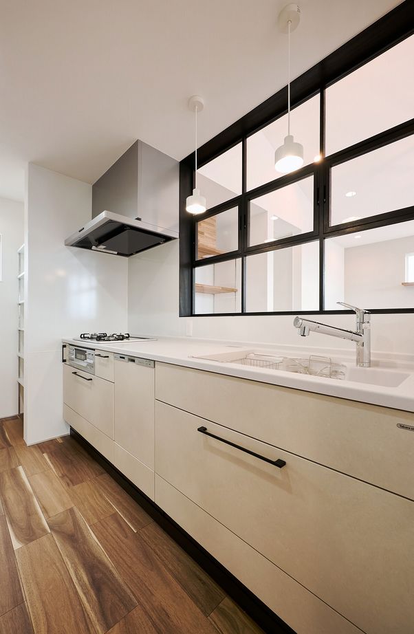 ダイケンアーキテクツ 視線を気にしない2階リビングの住まいの建築実例画像6