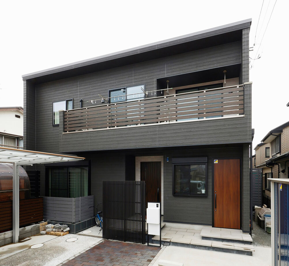 Lien建築設計(旧サロンナビ) 【柏市/2000万円台/間取り図有】生活空間と仕事空間をゾーニング。家族全員が思い思いに過ごせる家の建築実例画像