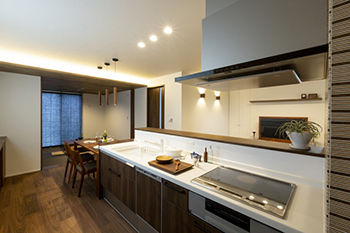 成友建設 【3100~3199万円×太陽光発電】和風居酒屋のような優しい空間にこだわった住まいの建築実例画像5