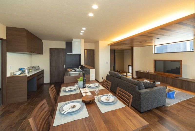 成友建設 【4000万円台/富山市/家事動線】timeless lookの建築実例画像