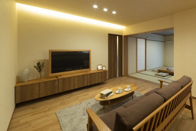 成友建設 【4000万円台/高岡市/大開口】old and new wisdomの建築実例画像1