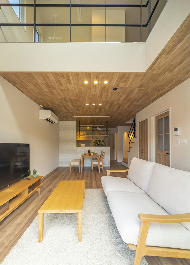 ４u DESIGN HOUSE（フォーユーデザインハウス） 【高山市｜2000万円台｜30坪台】心地よい毎日を叶える、ナチュラルな雰囲気の吹抜けリビングの家の建築実例画像4