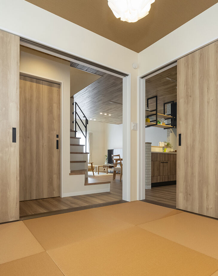 ４u DESIGN HOUSE（フォーユーデザインハウス） 【高山市｜2000万円台｜30坪台】心地よい毎日を叶える、ナチュラルな雰囲気の吹抜けリビングの家の建築実例画像6