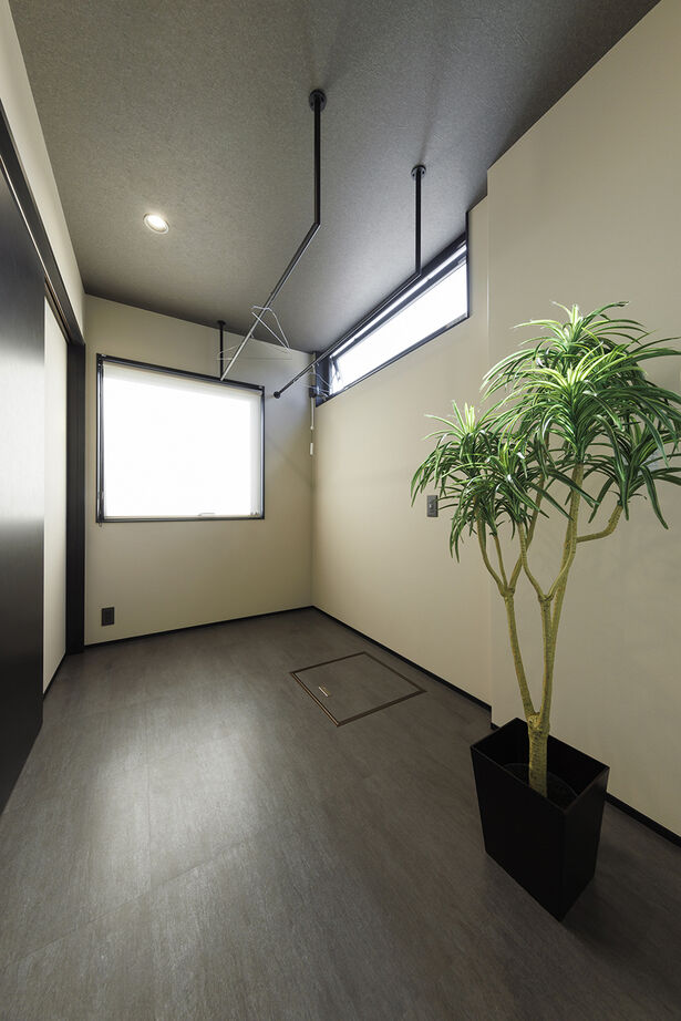 ４u DESIGN HOUSE（フォーユーデザインハウス） 【飛騨市｜1000万円台｜27坪の平屋】リビングは平屋とは思えない開放感。通り土間に薪ストーブのある家の建築実例画像7