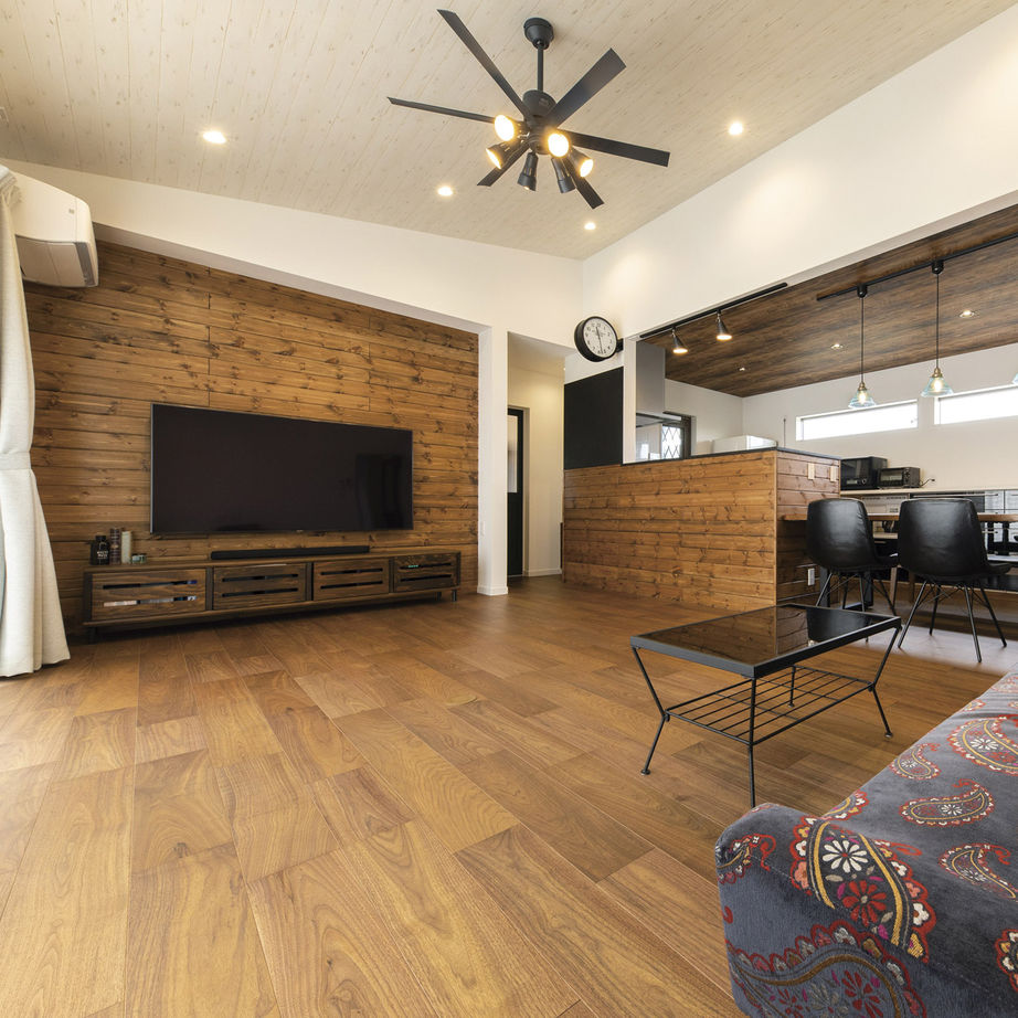 東海住宅　エンジョイホーム 平屋32坪｜DIY・アウトドアを愉しむ｜収納力抜群｜ヴィンテージ風｜スタッフと創り上げた理想の一邸！の建築実例画像2