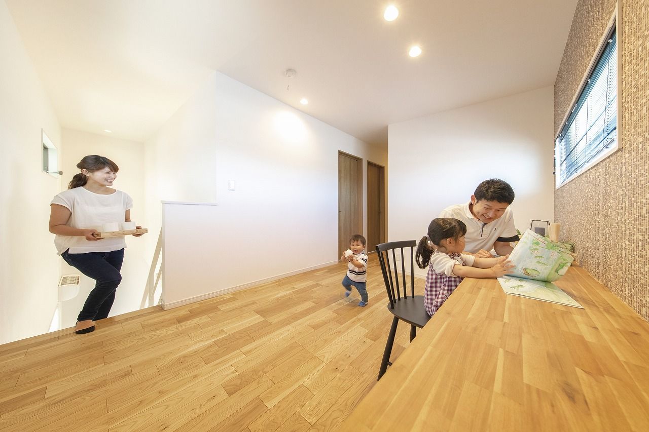 東海住宅　エンジョイホーム 2階建て｜インナーガレージ｜広々LDK｜美しさ×住みやすさを追求した家の建築実例画像8