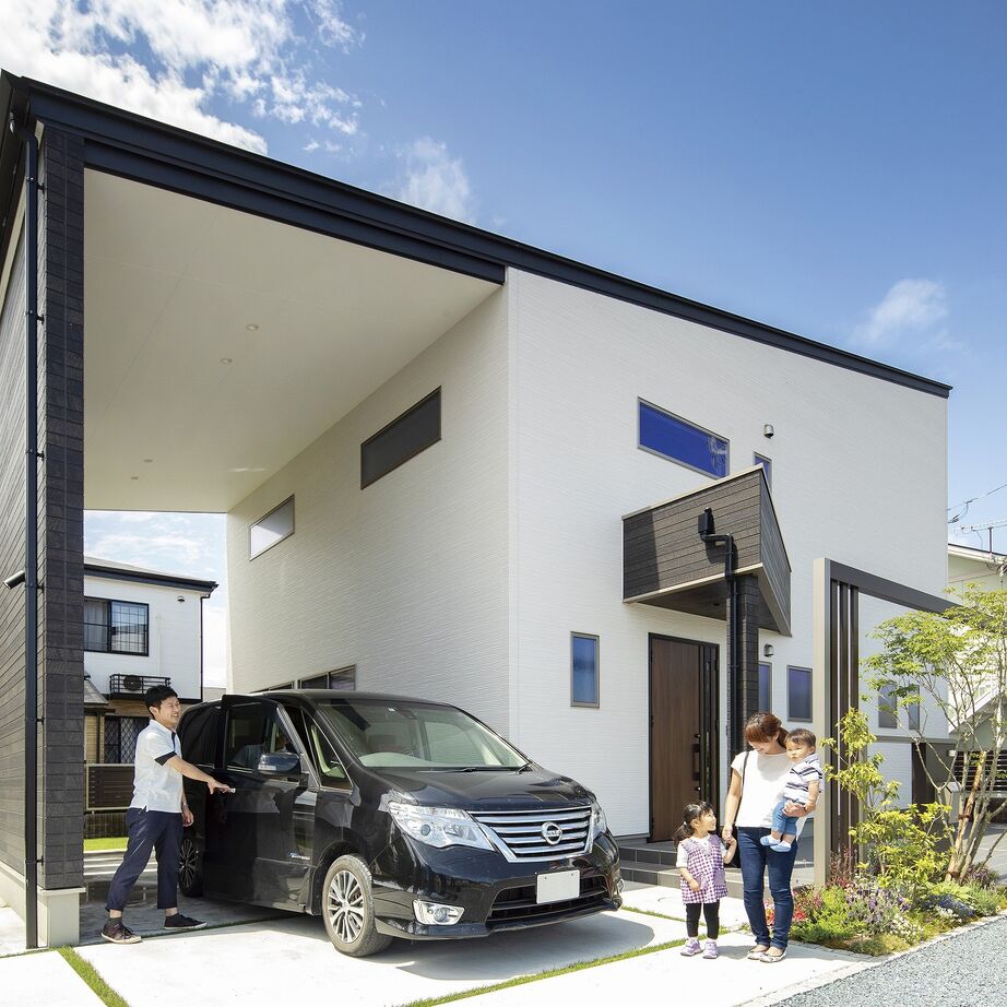 東海住宅　エンジョイホーム 2階建て｜インナーガレージ｜広々LDK｜美しさ×住みやすさを追求した家の建築実例画像10