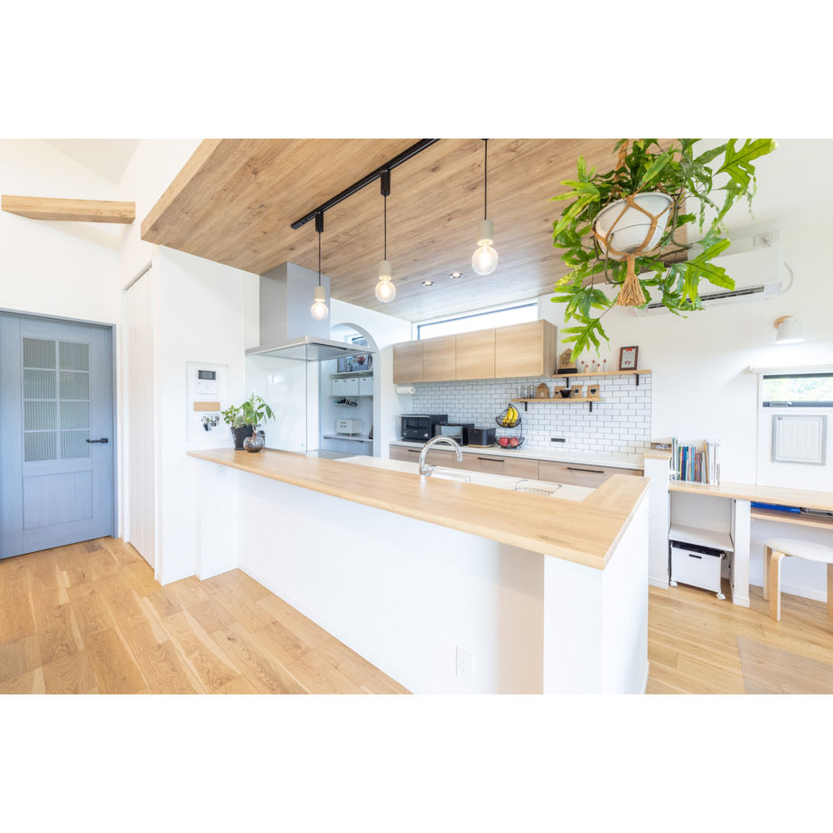 東海住宅　エンジョイホーム 平屋36坪｜収納充実｜使いやすさを重視した家事動線や回遊動線｜広々ウッドデッキやヌックなどこだわり満載の建築実例画像6