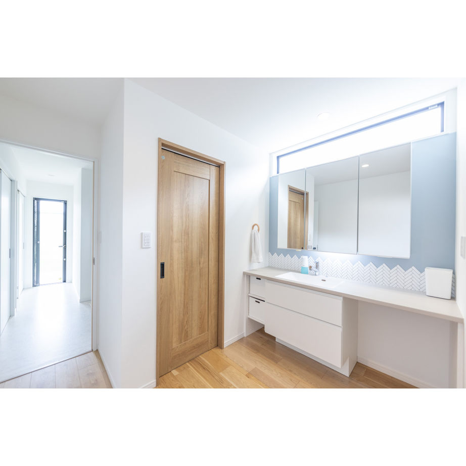 東海住宅　エンジョイホーム 平屋36坪｜収納充実｜使いやすさを重視した家事動線や回遊動線｜広々ウッドデッキやヌックなどこだわり満載の建築実例画像8