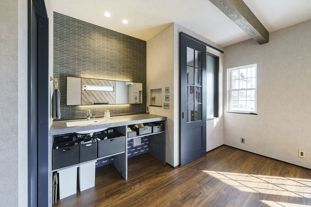 田原建設 【1762万円／京都／長期優良住宅】夢を全部詰め込んだアメリカンスタイルの平屋。ドッグランで愛犬も笑顔にの建築実例画像4