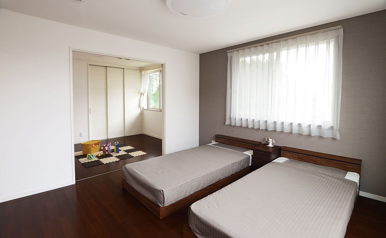 矢橋林業　矢橋の家 【2000万円台/間取り図】子どもの「自分でできる」を促す工夫がいっぱい。親子にやさしい子育てハウスの建築実例画像7