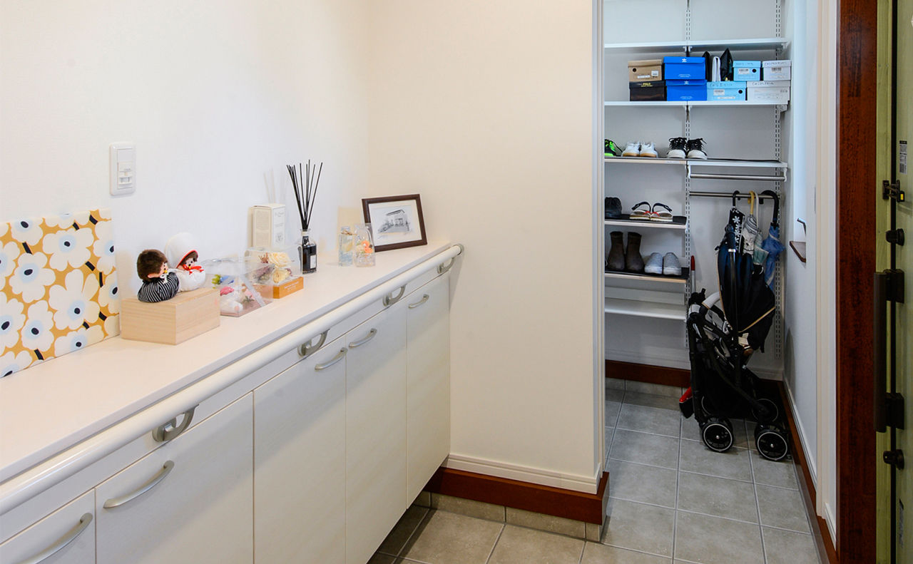 矢橋林業　矢橋の家 【2000万円台/間取り図】子どもの「自分でできる」を促す工夫がいっぱい。親子にやさしい子育てハウスの建築実例画像9