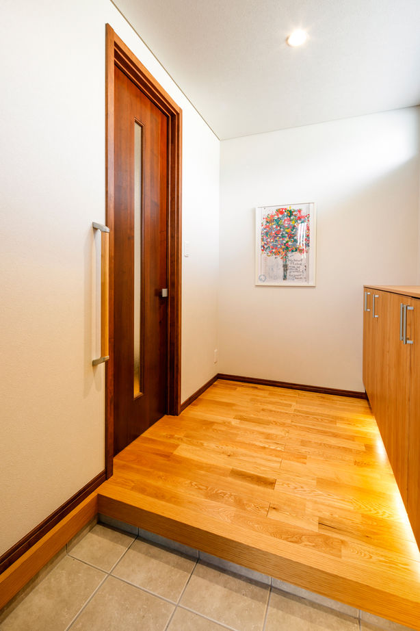 矢橋林業　矢橋の家  【2000万円台/4LDK/平屋風/注文住宅/間取り図】家事ラクな家。廊下やドアを減らしてコストダウンに成功！ の建築実例画像8