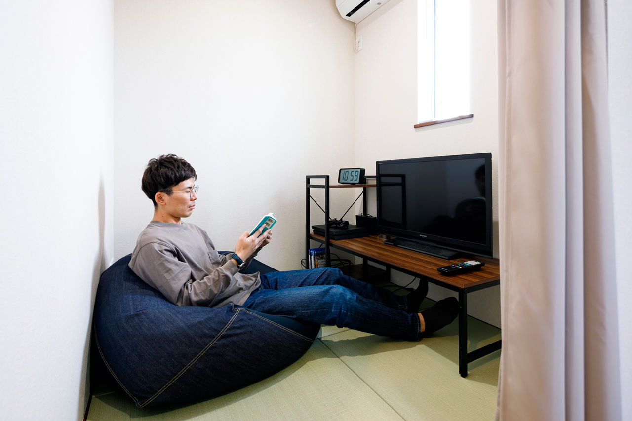 矢橋林業　矢橋の家  【2000万円台/4LDK/平屋風/注文住宅/間取り図】家事ラクな家。廊下やドアを減らしてコストダウンに成功！ の建築実例画像9