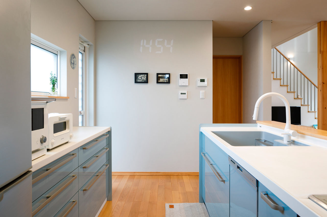 矢橋林業　矢橋の家 【2000万円台/注文住宅/間取り図】グレー×北欧×アンティーク。開放感たっぷりのお洒落な子育てハウスの建築実例画像4