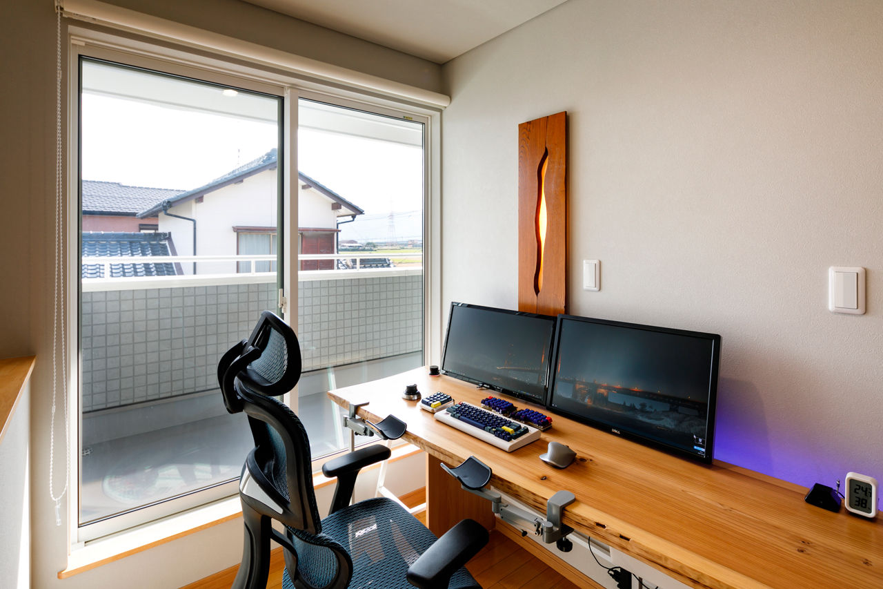 矢橋林業　矢橋の家 【2000万円台/注文住宅/間取り図】グレー×北欧×アンティーク。開放感たっぷりのお洒落な子育てハウスの建築実例画像5