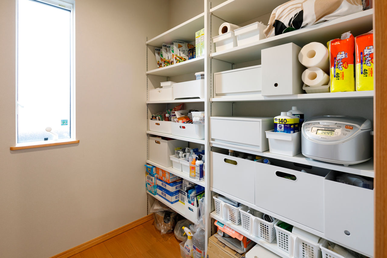 矢橋林業　矢橋の家 【2000万円台/注文住宅/間取り図】グレー×北欧×アンティーク。開放感たっぷりのお洒落な子育てハウスの建築実例画像7