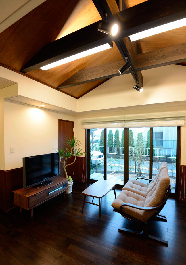 矢橋林業　矢橋の家 【2000万円台/平屋/和モダン/間取り図】掘りごたつのダイニングでほっこり。60代夫妻の「これからの家」の建築実例画像3